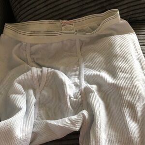 White Thermal Pants